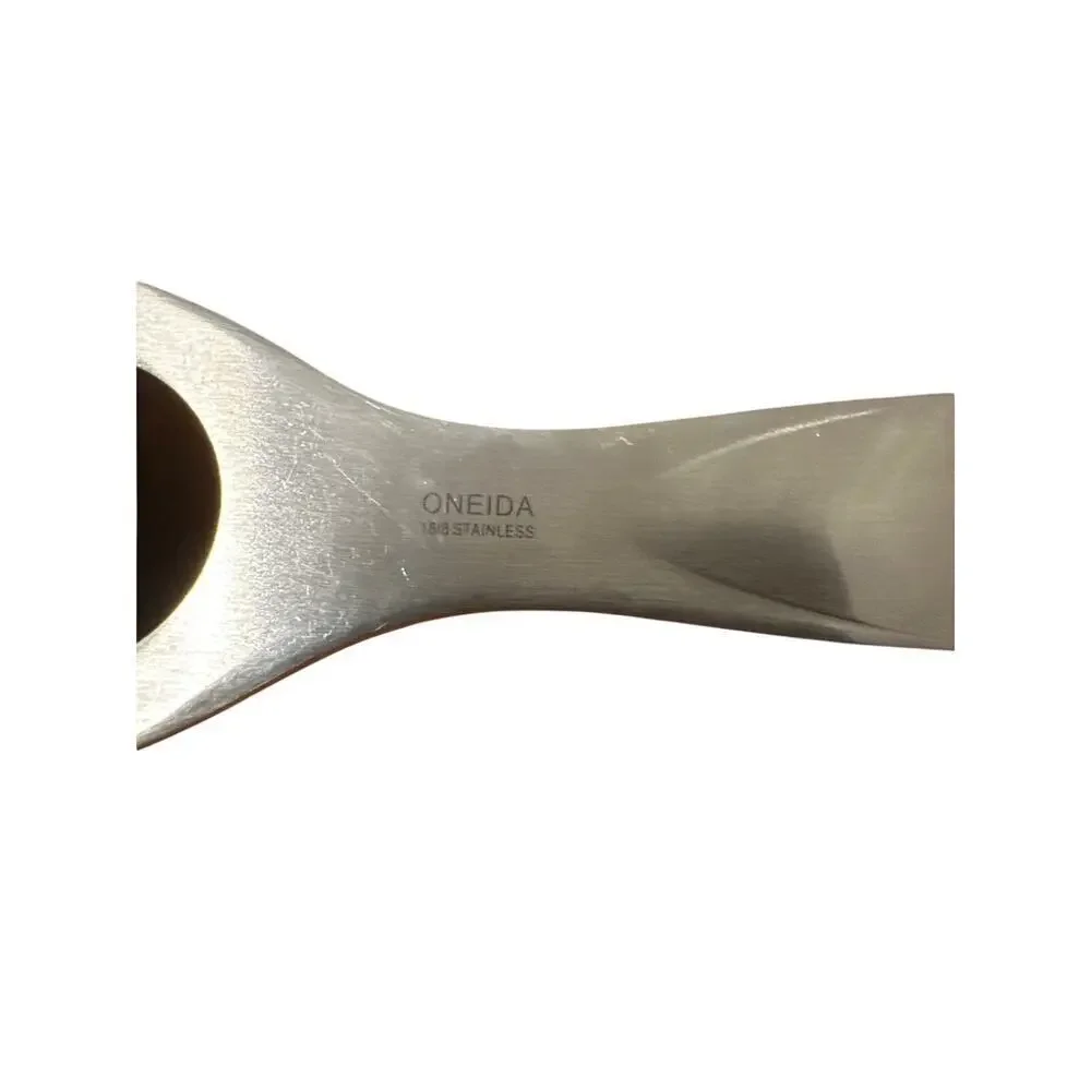 Oneida 18/8 Stainless Steel Wide Spatula Turner Kitchen Utensil